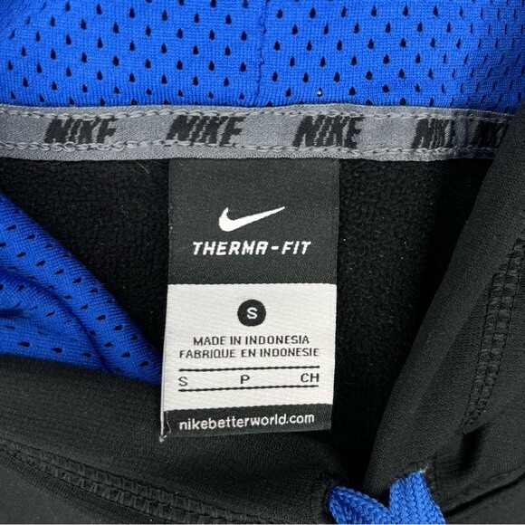 Nike Boise State Broncos Hoodie sz S * Thermafit Fleece Lined Hooded Sweatshirt - Picture 5 of 6